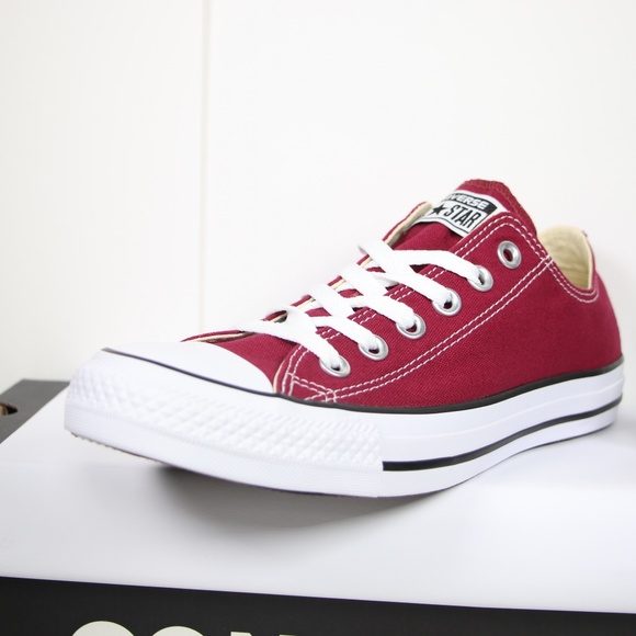 Converse Classic Maroon All Star Low Top - Picture 3 of 8